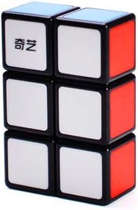 Cuberspeed Qiyi 1x2x3 Cuboid Cube Black Floppy Stickerless Cube 123 Black Titles Version Speed Cube