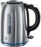 Russell Hobbs Brushed Stainless Steel Electric 1.7L Cordless Kettle (Quiet & Fast Boil 3KW, Removable washable anti-scale filter, Push button lid, Perfect pour spout) 20460