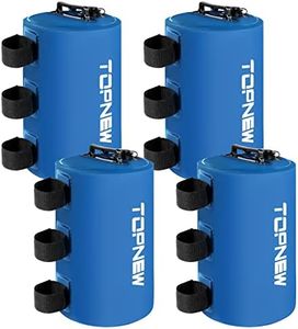 TOPNEW Canopy Water Weight Bag, Water Tent Weights Set of 4 Leg Weights for Pop Up Canopy, Canopies,Tent, Gazebo, Blue