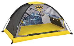 BATMAN My Dream Den children's Play Tent with integrated inflatable mattress and 10 fairy lights ideal present or gift perfect for kids indoor and outdoor play fun. Age 3+