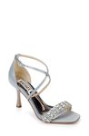 Badgley Mischka Women's Nala Heeled Sandal, Whisper Blue, 3.5 UK