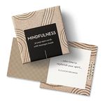 Compendium ThoughtFulls Pop-Open Cards — Mindfulness — 30 Pop-Open Cards, Each with a Different Inspiring Message Inside