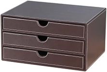 RHCSZ Stackable 3-Drawer Desk Organ