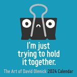 The Art of David Olenick 2024 Wall Calendar