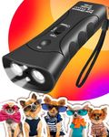 Anti Barking Device, Ultrasonic Anti Barking Device Dog Bark Deterrent with 3 Modes and LED Light, Dual Sensor Dog Barking Control Devices Dog Training Tools, Safe for Human & Dogs