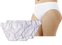 jeoga Disposable Panty Non Woven Spunlace Pack of 10 White Color Free Size for Women Men Boys Girls Travelling Spa Body Massage Maternity Periods