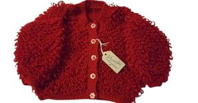 Handmade knitted Loopy Cardigan with Hat - Custom Order