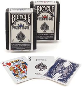 Bicycle Prestige Plastic Playing Cards (Pack of 2)