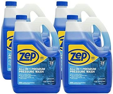 Zep All-In-1 Pressure Wash Cleaner (Case of 4) Concentrated Formula Makes 28 Gallons (ZUPPWC160)