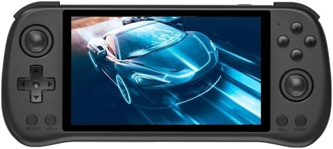 Powkiddy X55 Handheld Game Console, 5.5 Inch IPS Screen Retro Video Game Console with 16G + 256G TF Card and 30000 Games, Built-in 4000mAh Battery, Support for WiFi and Bluetooth