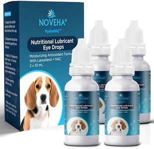 NOVEHA Pet Drops Wash – Gentle & Safe Cleansing for Dogs, Cats, Horses & Rabbits – (2 Pack - 2x10mL)