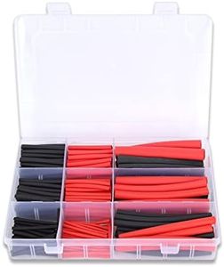 Ruimou 270Pcs Heat Shrink Tubing Shrinkage Ratio 3:1 Insulation Protection Kit for Repair Wire Cable Connection End Treatment (270)