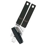 Westmark Can Opener with Cap and Lid Opener, For left-handed users, Length: 18.5 cm, Steel/Plastic, Sieger, Assorted colours: Black/Silver or White/Silver, 11272270