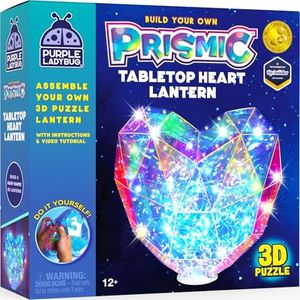 PRISMIC 3D Light DIY Kits for Girls - Birthday Gifts for 8 9 10 11 12 Year Old Girls Gifts for Teen Girls Tween Girl, Preteen Gifts, Arts Crafts for Kids Ages 8-12, Valentines Day Gifts for Teens