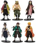 Store2508 Demon Slayer Action Figure Large 16cm (Set of 6)