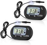 ZACRO 2 Pack Digital Aquarium Therm