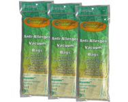 9 Hoover Type I #AH10005 Platinum Canister Vacuum Cleaner Allergen HEPA Bag A891, 985059002, AH10005, SH10000, SH10000RM, UH30010COM, UH30010CCA