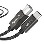 DigitalLife 1.5m USB-C to B MIDI Keyboard Cable - MIDI-C150-II