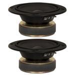 2 Goldwood Sound GM-85/8 Poly Mica 5" Midranges 120 Watt Each 8ohm Replacement Mids