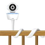 sodfim Baby Monitor Versatile Twist Mount for Video Baby Monitor - White