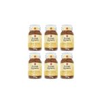 Douwe Egberts Pure Gold Medium Roast Instant Coffee 190g (Pack of 6 Jars, Total 1.14kg)