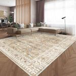 HOMFINE Vintage Area Rug for Living