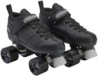 Chicago Skates Bullet Speed Quad Roller Skates – Durable, Top Performance Indoor/Outdoor Youth Skate Shoes for Women & Men Beginner 62mm Urethane Wheels & Low-Cut Ankle Boots for Agility