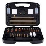 Boosteady Universal Gun Cleaning Kit Rifle Handgun Shotgun Cleaning Kit with Range Size Deluxe Portable Case for .17 .22 .243 .270 .30 .357 .40 .45 Cal 12GA 20GA