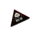 Redtooth Poker Acrylic All-in Poker Triangle with Large 'ALL IN' Text