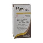 HealthAid Hair-vit |Vital Nutrients for Strong, Thick & Shiny Hair | 90 Softgel Capsules