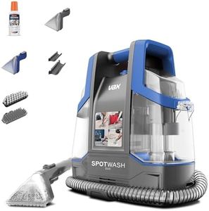 Vax SpotWash Duo Spot Nettoyeur, détachant pour shampuoineuse tapis et ameublement avec outil pour animaux de compagnie, outils de nettoyage, accessoires pour surfaces multiples et solution