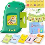 Talking Flash Cards for Toddlers 1-5 Years Learning Toys, 112 Talking Flash Cards 224 Words, Speech Therapy and Travel Toys for Kids, Autism Reading Machine, Preschool Educational Montessori Toys