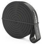 FitBeast Pull Up Band, 30-60LBS Resistance Band Pull Up for Calisthenics, CrossFit, Powerlifting, Stretch Mobility, Pull Up Assistance Band, Black