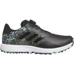 adidas Men's S2G SL 23 Wide Golf Sneakers, core Black/core Black/Pulse Mint, 8 UK