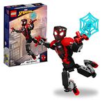 LEGO 76225 Marvel Miles Morales Figure Set, Fully Articulated Spider-Man Action Toy, Super Hero Movie Collectible, Birthday Gift Idea for Kids