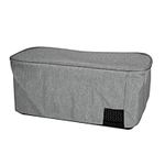 kwmobile Speaker Dust Cover Compatible with Marshall Middleton Wireless Case - Tearproof Protective Fabric - Grey