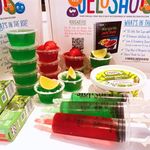 Jello Shots Kit Margarita Salt - Set includes Jello Shot Cups with Lids, Jello Shot Syringes, Margarita Salt, Dessert Gelatin, Recipes eBook, Makes Over 50 (Large) 2oz Jello Shots