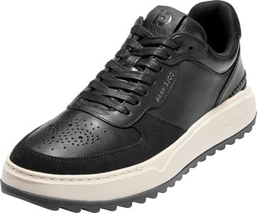 Cole Haan Men's Grandpro Crossover Golf, Black/Ivory, 9.5