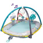 Taf Toys 4 in 1 Music Light Thickly Padded Koala Musical Cosy Gym. Baby Nest Interactive Baby Play Mat. Baby’s Activity Tummy Time Entertainment Centre Gym Mat with Sensory Toys for Newborn Babies