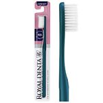 Ultra Soft Sensitive Toothbrush for Adults, Very Soft Bristle Toothbrush for Sensitive Gums with Silver Particles, Metallic Green, Royal Denta