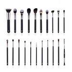 PAC Cosmetics Absolute Basics (21 Brushes) Best Professional Makeup Brush Set for Face, Eyes & Lip Makeup Application and Blending Needs