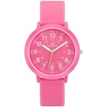 SIBOSUN Nurse Watches for Medical Students Doctors Women Men Unisex Easy to Read Dial Military Time Second Hand Water Resistant Silicone Band All Pink, 7.a5 All Pink