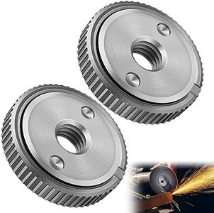 2 Piezas Tuerca Rapida Amoladora.Tuerca De SujecióN RáPida M14 Para Amoladora Angular Aeg, Black&Decker, Dewalt, Fles, Hitachi, Metabo, Makita Etc Amoladoras Angulares Herramientas (2)