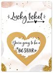 Joli Coon You're going to be a big sister - Scratch card - Big Sister announcement