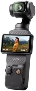 DJI Osmo Pocket 3, Vlogging Camera with 1'' CMOS & 4K/120fps Video, 3-Axis Stabilization, Fast Focusing, Face/Object Tracking, 2" Rotatable Touchscreen, Small Video Camera for Photography, Youtube