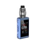 TVDC T200 Kit for Geekvape | T200 Box Mod Powered By Dual 18650 Batteries (Not Included) | No Nicotine 2ml Cartridge (Azure-Blue)