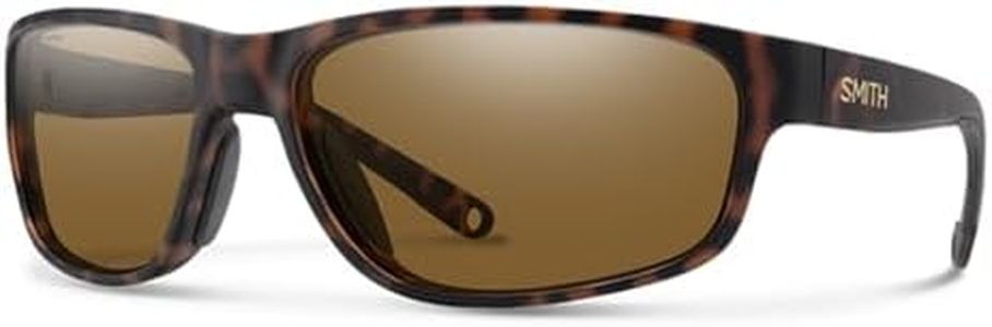 SMITH Redding 2 Sunglasses with Chromapop Lenses - Polarized Sunglasses - for Men & Women - Matte Tortoise ChromaPop Polarized Brown