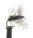 Feeder Creek Fly Fishing Trout Flies - Griffith's Gnat- 12 Dry Flies - Sizes 14-20 for Trout and Other Freshwater Fish (18)