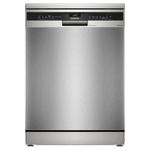 Siemens iQ500 14 Place Settings Free-Standing Dishwasher (Model SN25II00KI, Brushed Steel, Anti-Fingerprint, 60 cm)