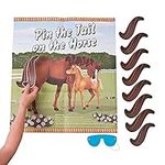 Pin The Tail on The Horse Party Gam
